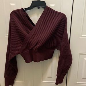 Cropped sweater